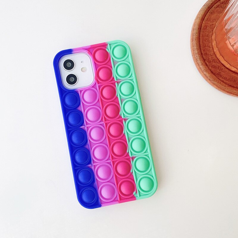 Ốp Điện Thoại Silicon Mềm Hình Đồ Chơi Giảm Căng Thẳng Cho for iphone 12 Mini 11 Pro X Xr Xs Max 7 8 Plus Se 2020