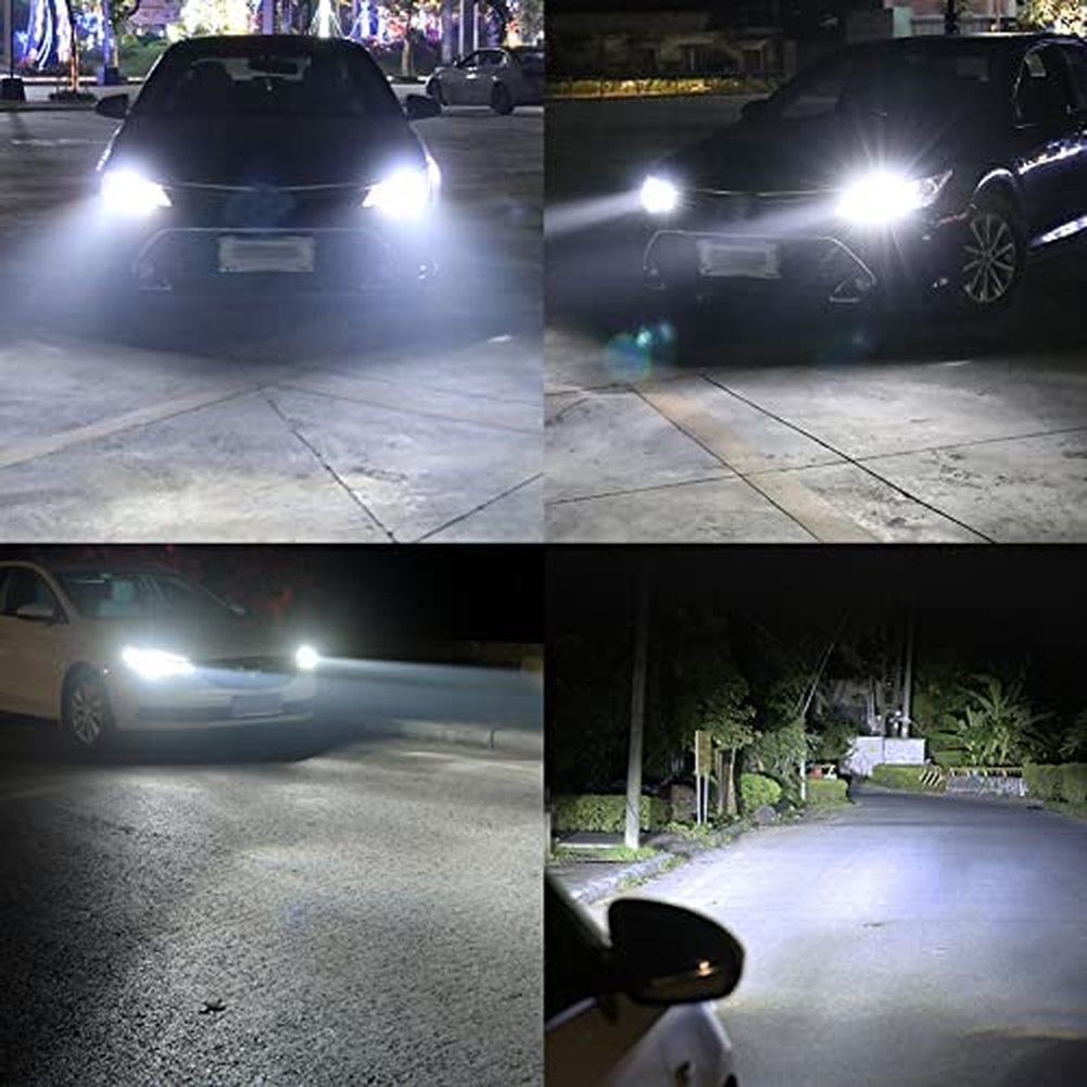 Set 2 Đèn Pha H15 LED CSP 3570 80W 20000Lm DRLs 6500K 12V Ánh Sáng Trắng Dành Cho Ô Tô