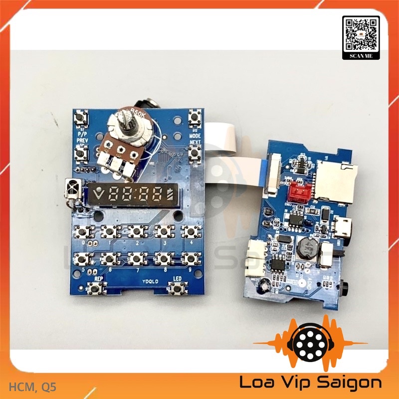 [HOT] Mạch Amply Bluetooth 5.0 TWS 3.7-5v (1 treble 5w + 1 Bass 10w)