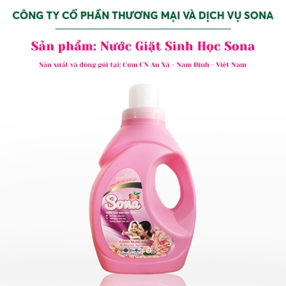 Nước giặt sona 3.6kg hương anh đào