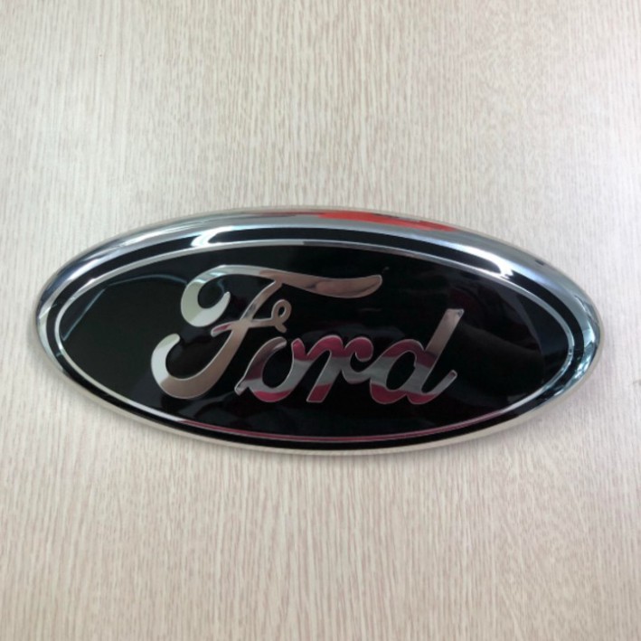 Sản Phẩm Biểu tượng logo cao cấp thương hiệu FORD (Trước xe) - Có 3 mầu: Đen, Xanh và Cờ Mỹ ..