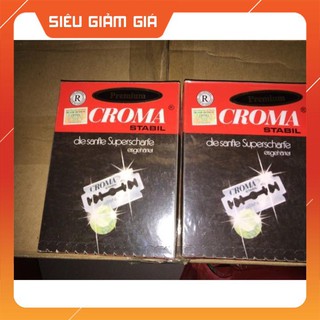 Lưỡi dao lam croma 200 chiếc giá rẻ vô địch
