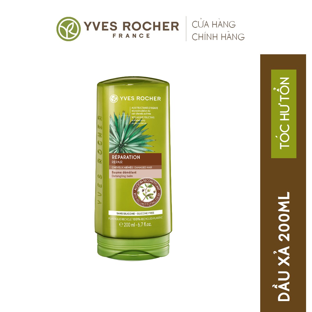 Dầu Xả Chăm Sóc Tóc Phục Hồi Yves Rocher Repair Detangling Balm 200ml