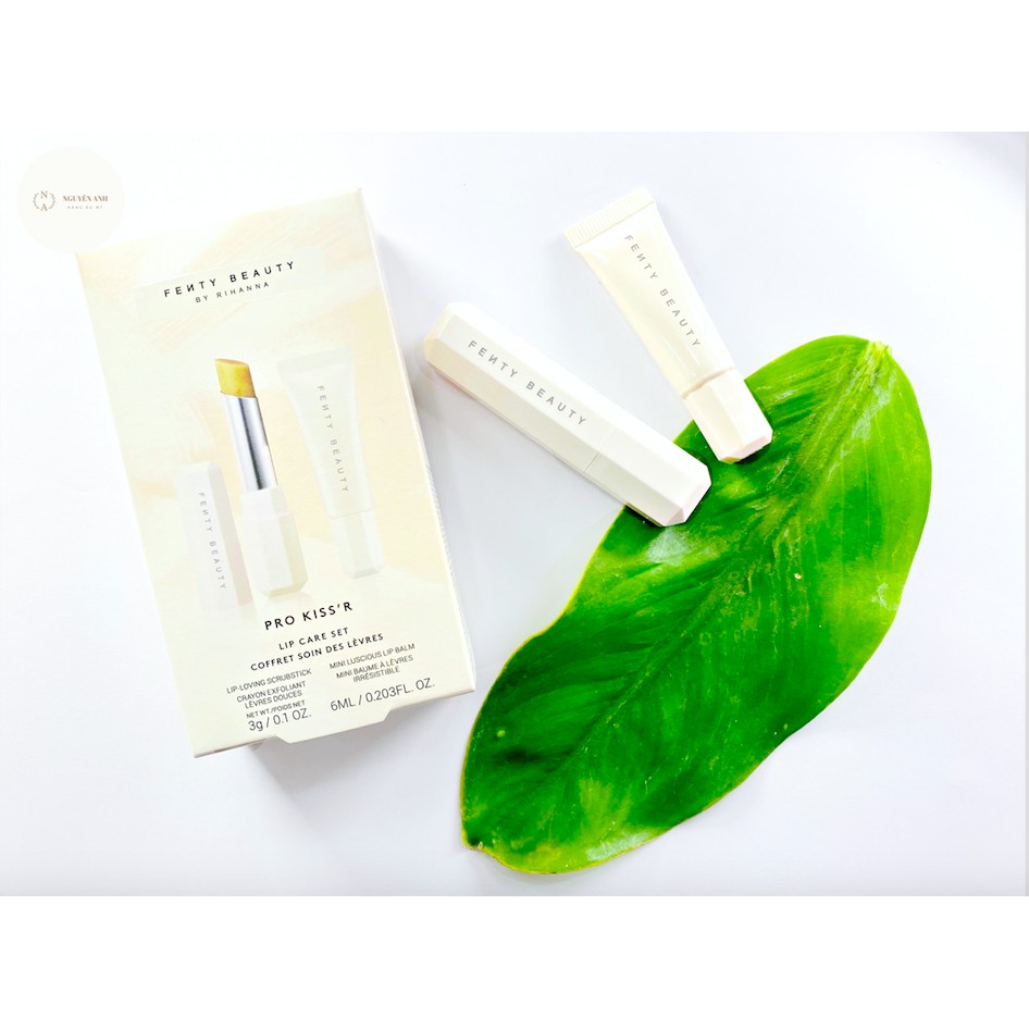 Set son dưỡng ẩm và tẩy tế bào chết cho môi Fenty Beauty- HÀNG NHẬP NGUYÊN ANH