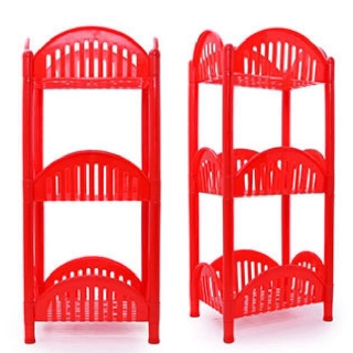 Kệ Kiểu 3 Tầng Đa Năng Nhựa Việt Nhật - kệ tiện dụng đựng đồ tiết kiệm không gian | KỆ KIỂU 3T