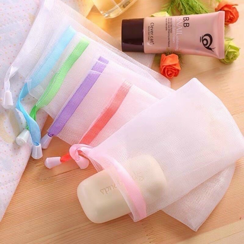 SET 5 TÚI ĐỰNG XÀ BÔNG TẠO BỌT