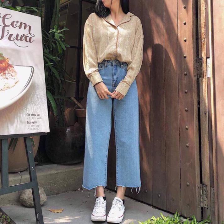 {GIÁ SỈ TẬN GỐC} QUẦN SỚ BÒ GẤU RÁCH (JEAN4)