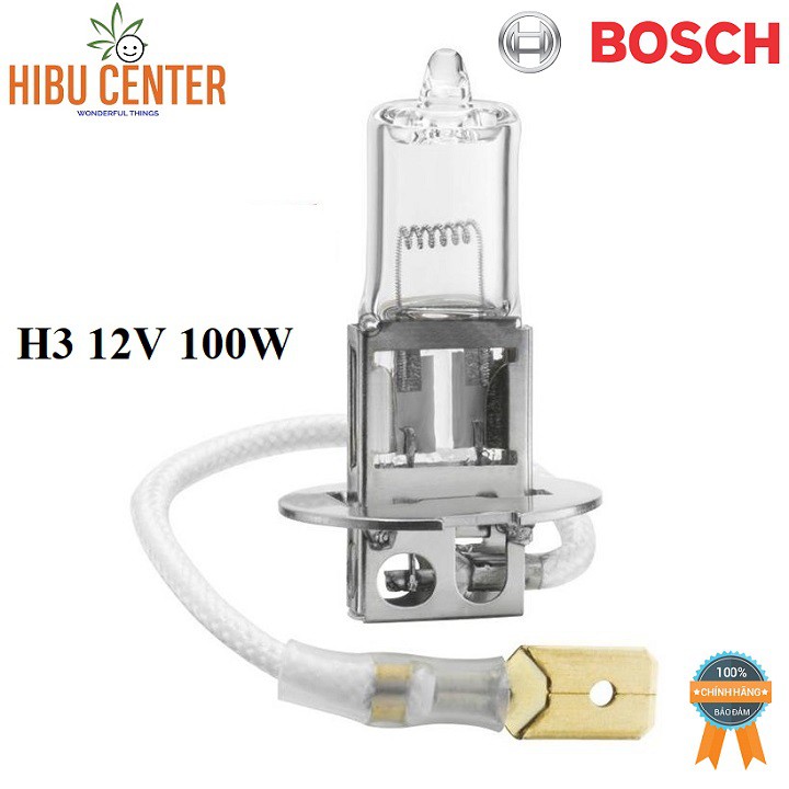 Bộ 2 Bóng Đèn Halogen Bosch H3 12V 55W  12V 100W