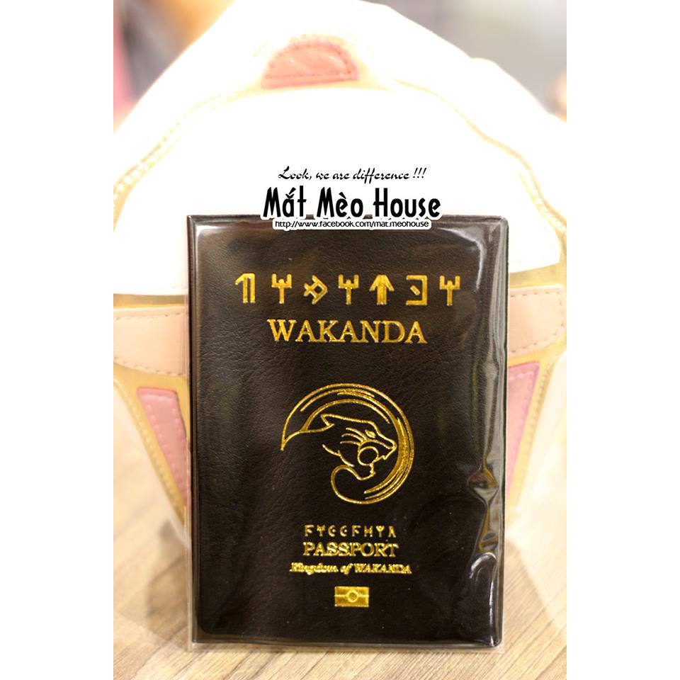 Passport Cover/ Bọc hộ chiếu Wakanda và Asgasrd