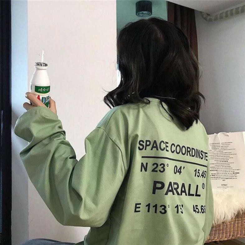 Áo phông, áo thun nam nữ form rộng tay DÀI UNISEX in chữ PA RALLTừ 50-70kg | BigBuy360 - bigbuy360.vn