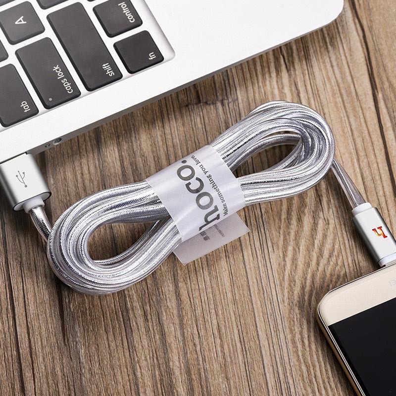 ✔️HÀNG CHÍNH HÃNG✔️Cáp sạc Nhanh Type C Hoco UPL12 / UPL12 Plus-Đèn Led-Cáp Android/Samsung OPPO Xiaomi Huawie Redmi