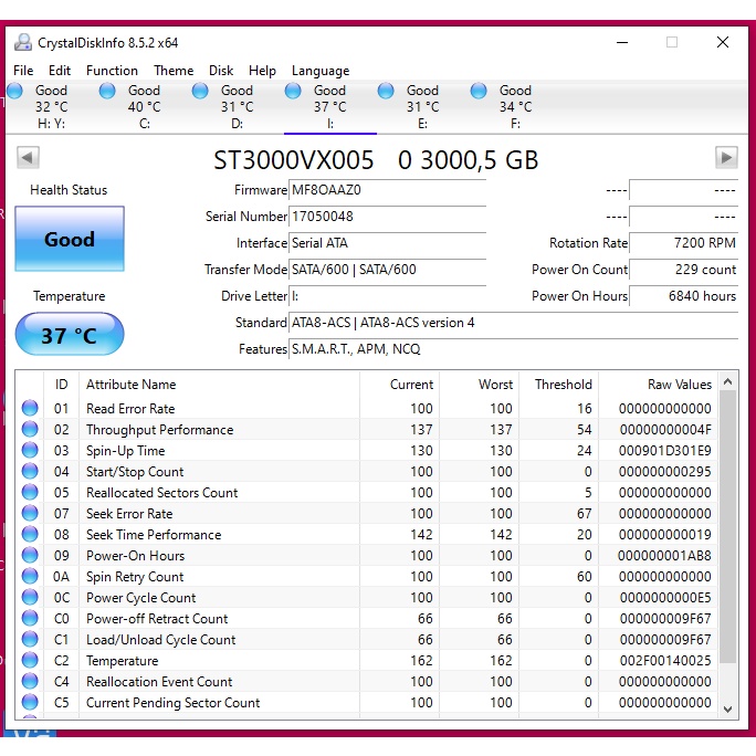 Ổ cứng HDD 500GB, 1TB, 3TB, 4TB các hãng Seagate, WD, Samsung