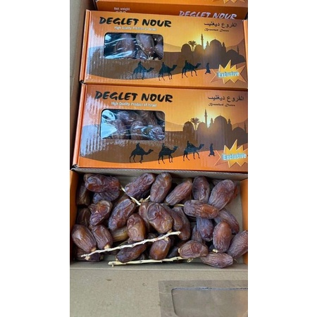 Chà là nguyên cành DEGLET NOUR [ HÀNG LOẠI 1 ] không đường