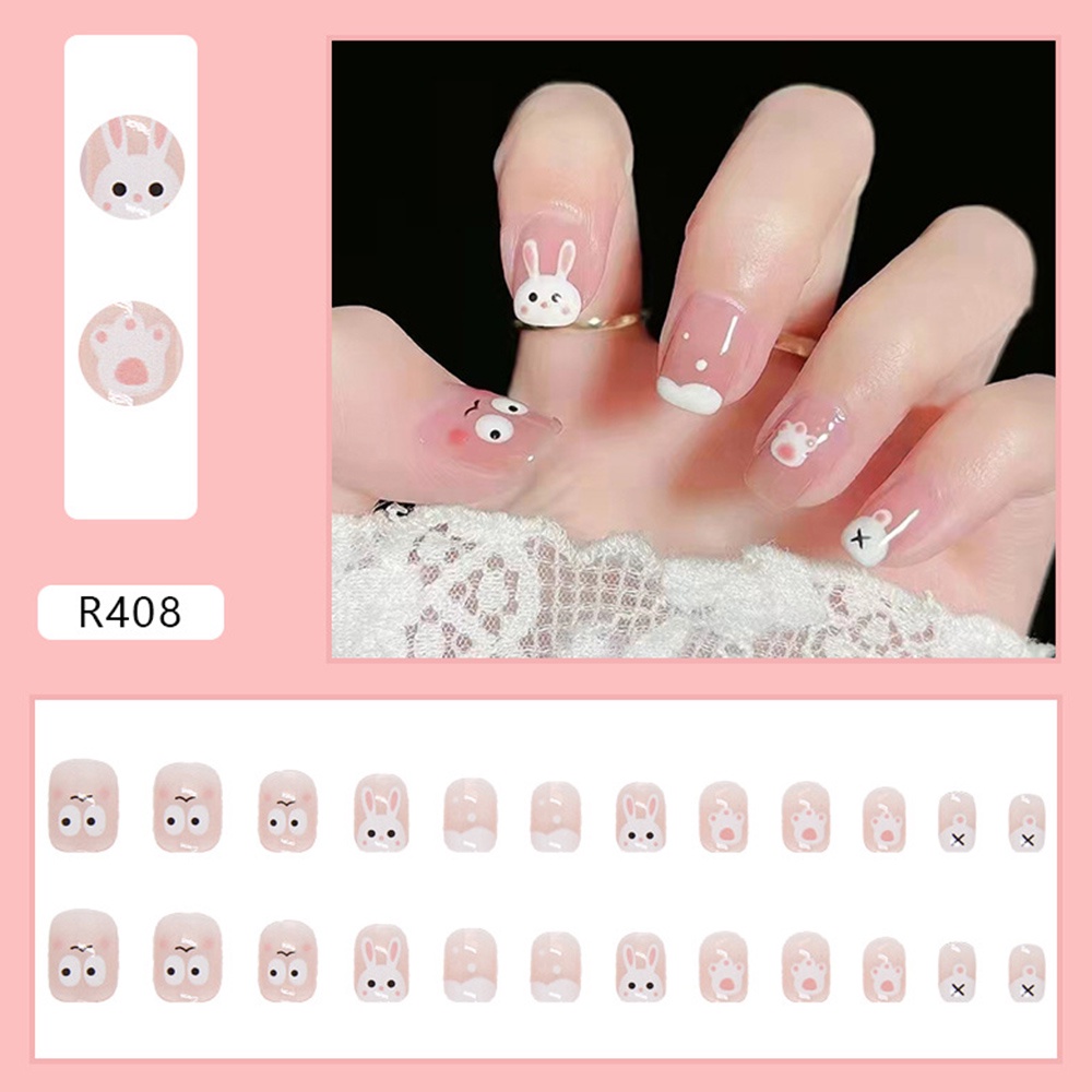 Set 24 Móng Tay Giả Thời Trang Nữ