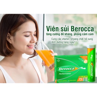 Viên sủi berocca úc, ống 15 viên vị cam - ảnh sản phẩm 4