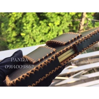 Bao da điện thoại Blackberry Key2 da Pu handmade
