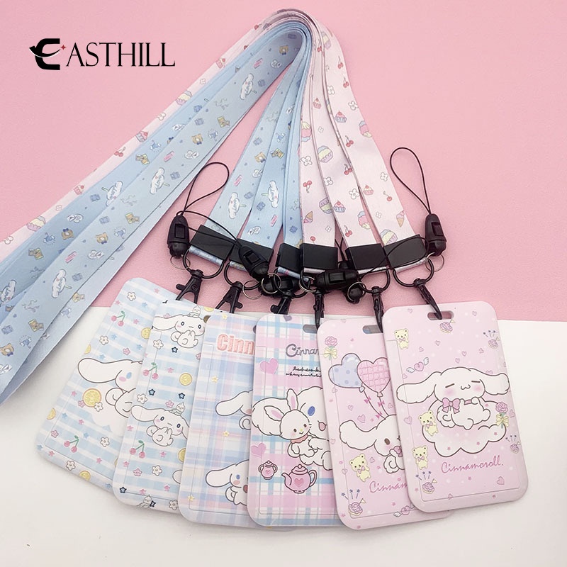 1 Móc Khóa Hình Cinnamoroll Kuromi Mymelody Đựng Thẻ ID/Thẻ ID Dễ Thương Thời Trang Cho Nam Và Nữ