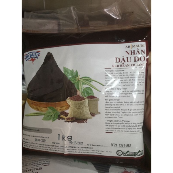 Nhân trung thu cao cấp Mauri 1kg 2023