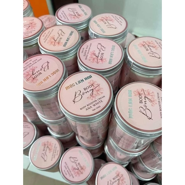 Kem Trắng Da Body Bông Mộc Lan Hoa 250G