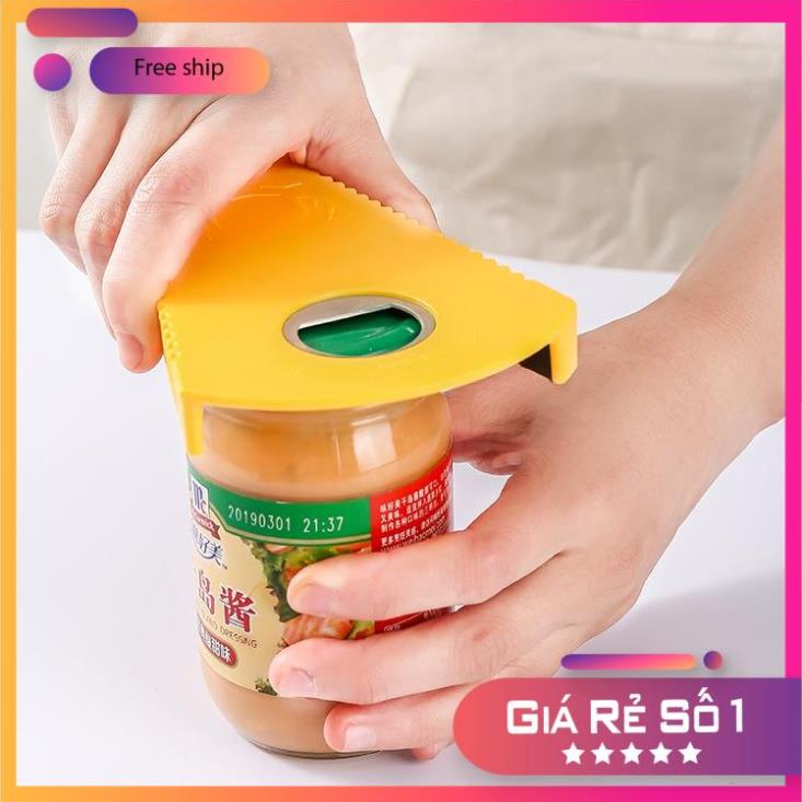 Dụng Cụ Vặn, Mở Nắp Chai Lọ Thủy Tinh Đa Năng, Khui Đồ Hộp, Bia, Nước Ngọt, Siêu Tiện Dụng