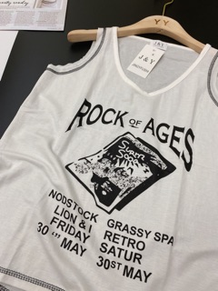 ÁO SÁT NÁCH NỮ ROCK AGE