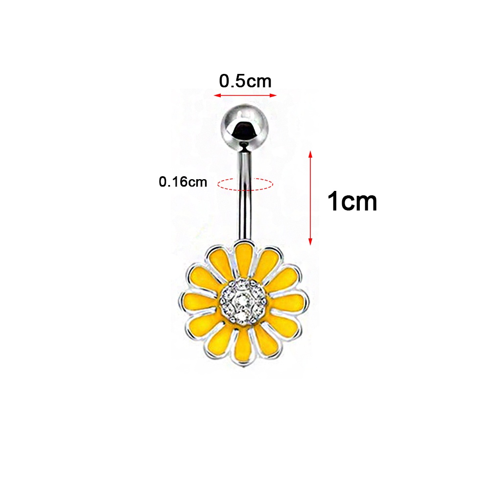 Khuyên Rốn Hình Bướm Đính Đá Thời Trang Cho Nữ