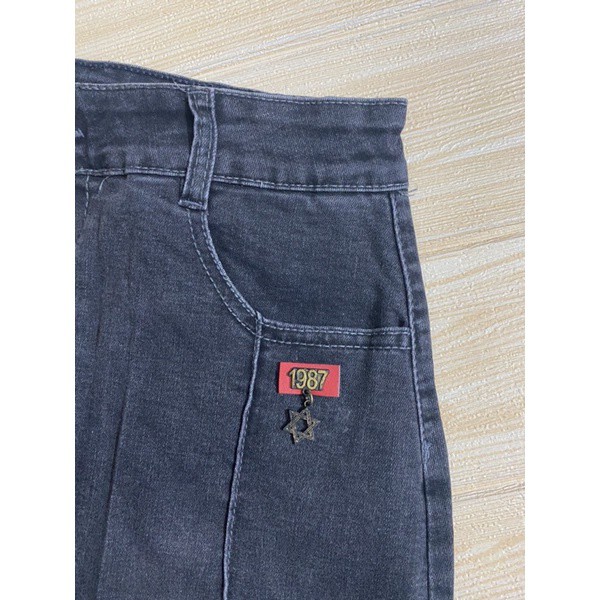 Chân váy Jean ngắn sale sốc