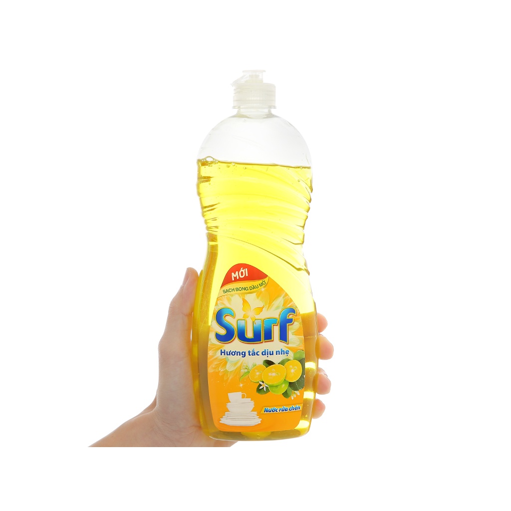 Nước Rửa Chén SURF Hương Tắc Dịu Nhẹ Chai 750g 750 g