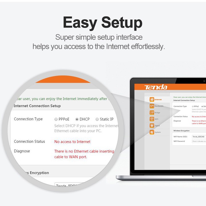 Bộ Phát Wifi Router Tenda F3 300Mbps 3A Anten 1 Wan, 3 Lan Port | BigBuy360 - bigbuy360.vn