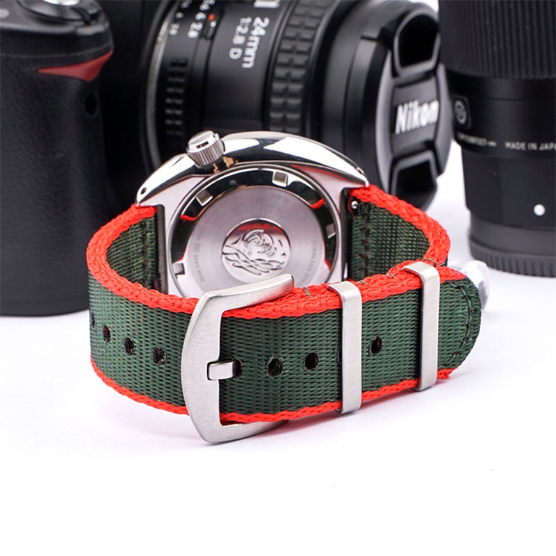 Dây Đeo Tay Nylon 18mm 20mm 22mm 24mm Dành Cho Đồng Hồ Thông Minh