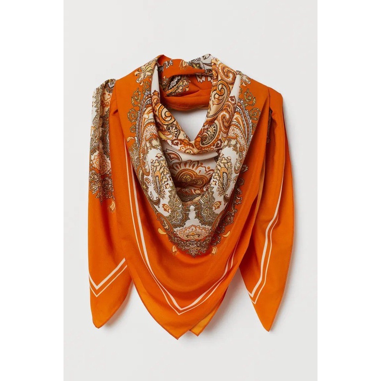 Khăn Lụa HM size to 130x130cm