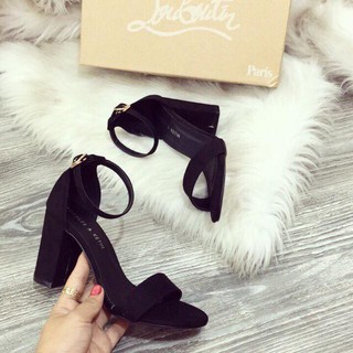 Sandal 7 phân gót hậu