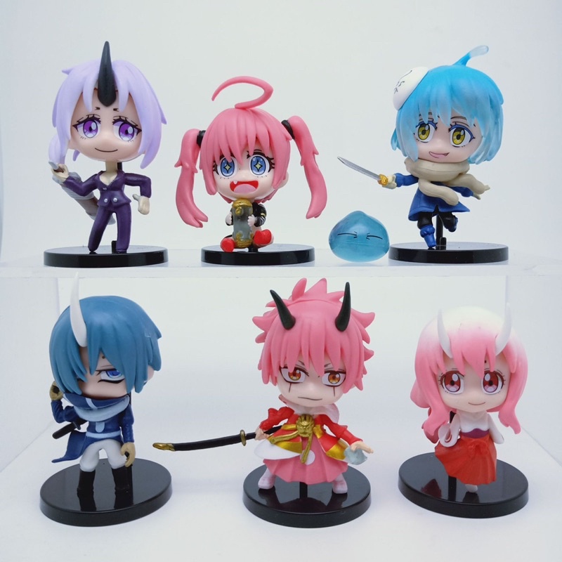 Mô hình Rimuru Tempest chibi - Mô hình Tensei Shitara Slime Datta Ken chibi bằng PVC cao cấp (Có clip,Ảnh thật)