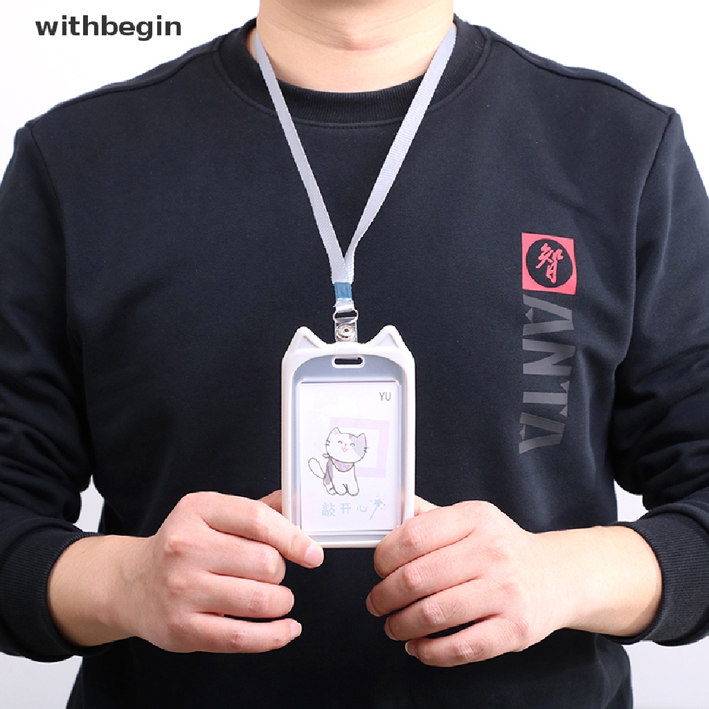 Giá Đỡ Cuộn Dây Đeo Thẻ ID / Xe Buýt / Y Tá Tiện Dụng