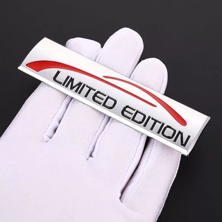 Logo decal kim loại Limited Edition