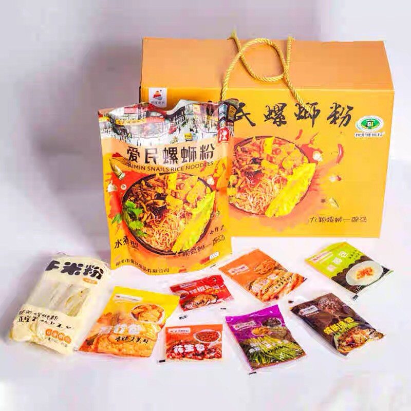 Bún ốc Liễu châu chính hiệu Aimin siêu cay gói 320g
