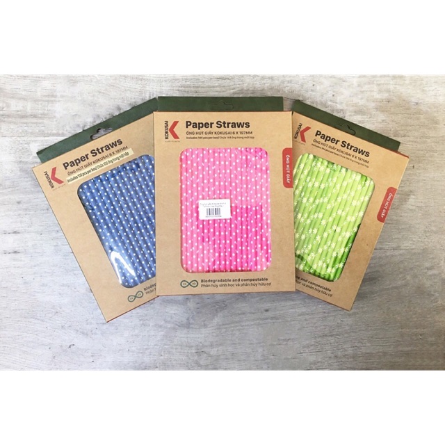 Ống hút giấy Kokusai