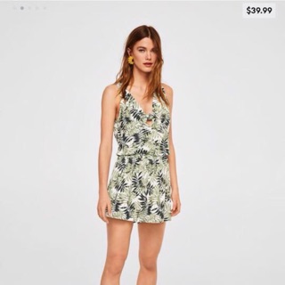 JUMPSUIT MANGO LÁ CỌ