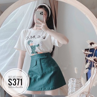 Bigsize Set vịt xanh S371