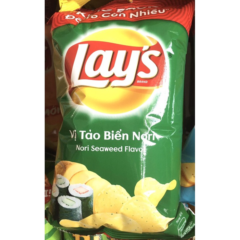 Snack Lays khoai tây 7 hương vị  King Pack Đã To Còn Nhiều  Gói 63g