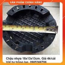 BỘ 10 CHẬU NHỰA TRỒNG LAN F18