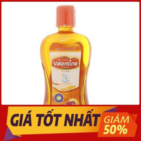 Nước súc miệng trị nhiệt miệng, hôi miệng Valentine Sao Thái Dương 500ml