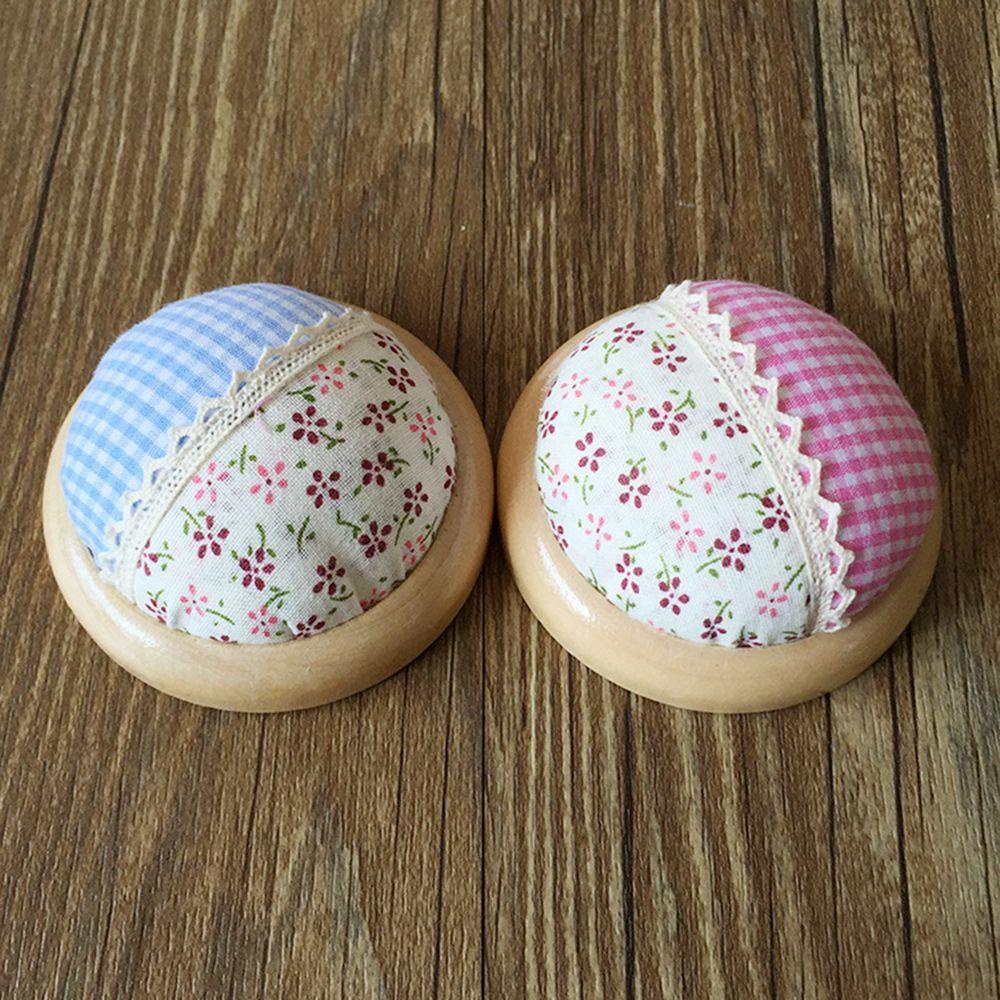 Giá Đỡ Kim Chỉ Bằng Gỗ In Hoa Xinh Xắn Tiện Dụng DIY