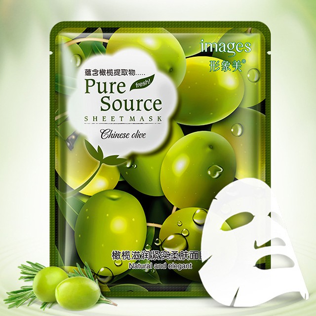 Mặt nạ giữ ẩm làm sáng da Pure Source-images ( 1 miếng)