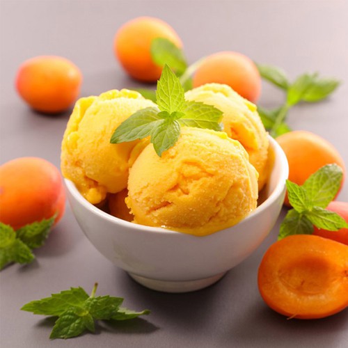 Mơ - Nguyên liệu làm kem, bánh ngọt hương vị Mơ - Mứt mơ- Rubicone APRICOT 3KG -  Vua Kem