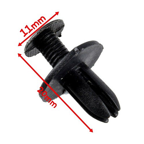 BỘ 20 VÍT NỞ NHỰA GẮN CẢN VÀ LÒNG DÈ CÁC DÒNG XE Ô TÔ