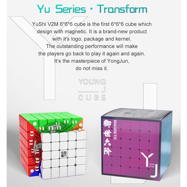 YJ Yushi 6x6 V2M có nam châm