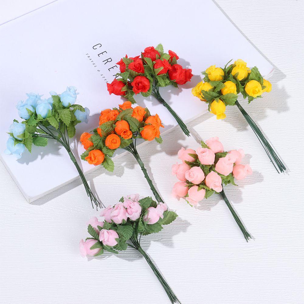 KUNHEV Bó Hoa Hồng Giả Trang Trí Tiệc Cưới