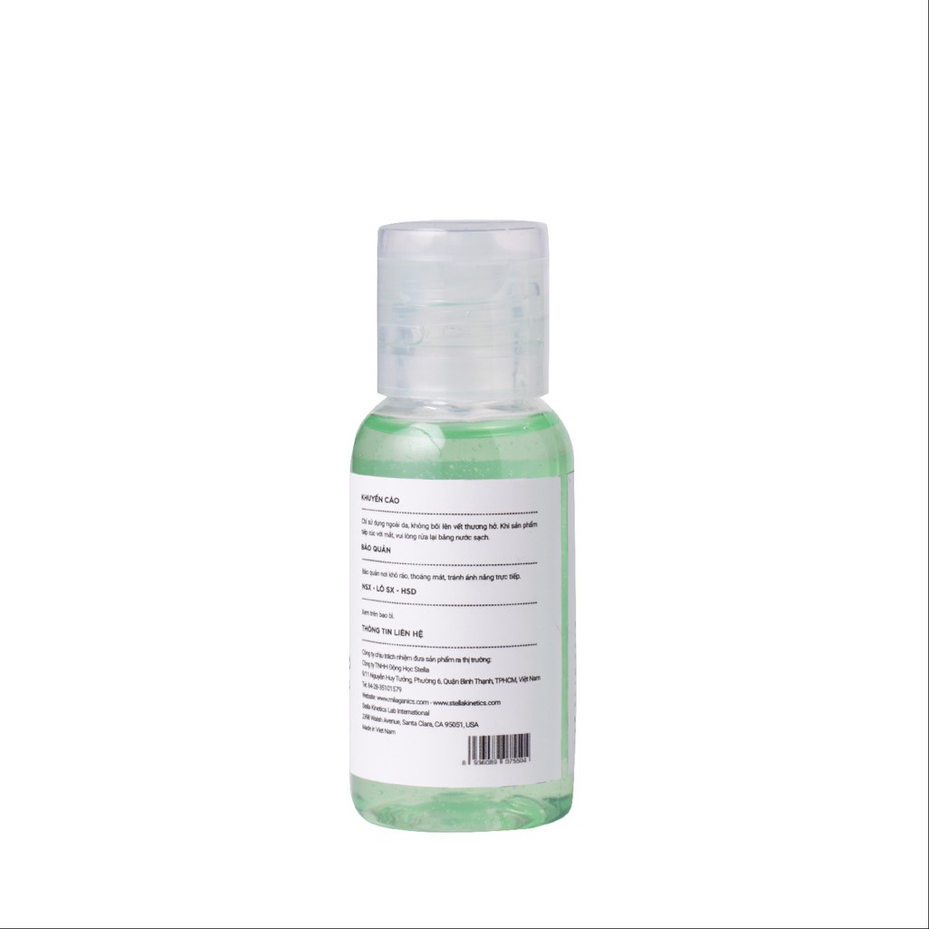 Gel rửa tay khô kháng khuẩn khô bạc hà MILAGANICS 35ml (Chai) | BigBuy360 - bigbuy360.vn