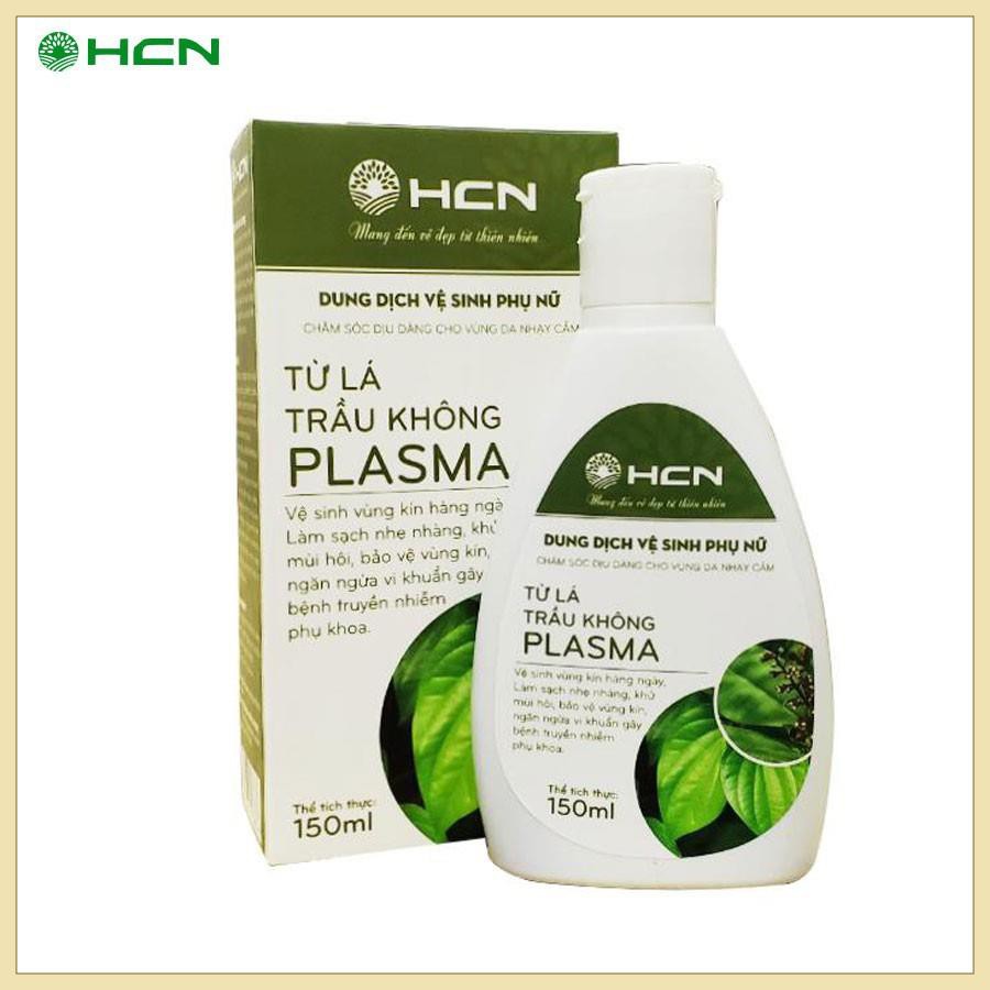 Dung Dịch Vệ Sinh Phụ Nữ Lá Trầu Không Plasma 150ml, Dung Dịch Vệ Sinh Làm Sạch Sâu Dịu Nhẹ